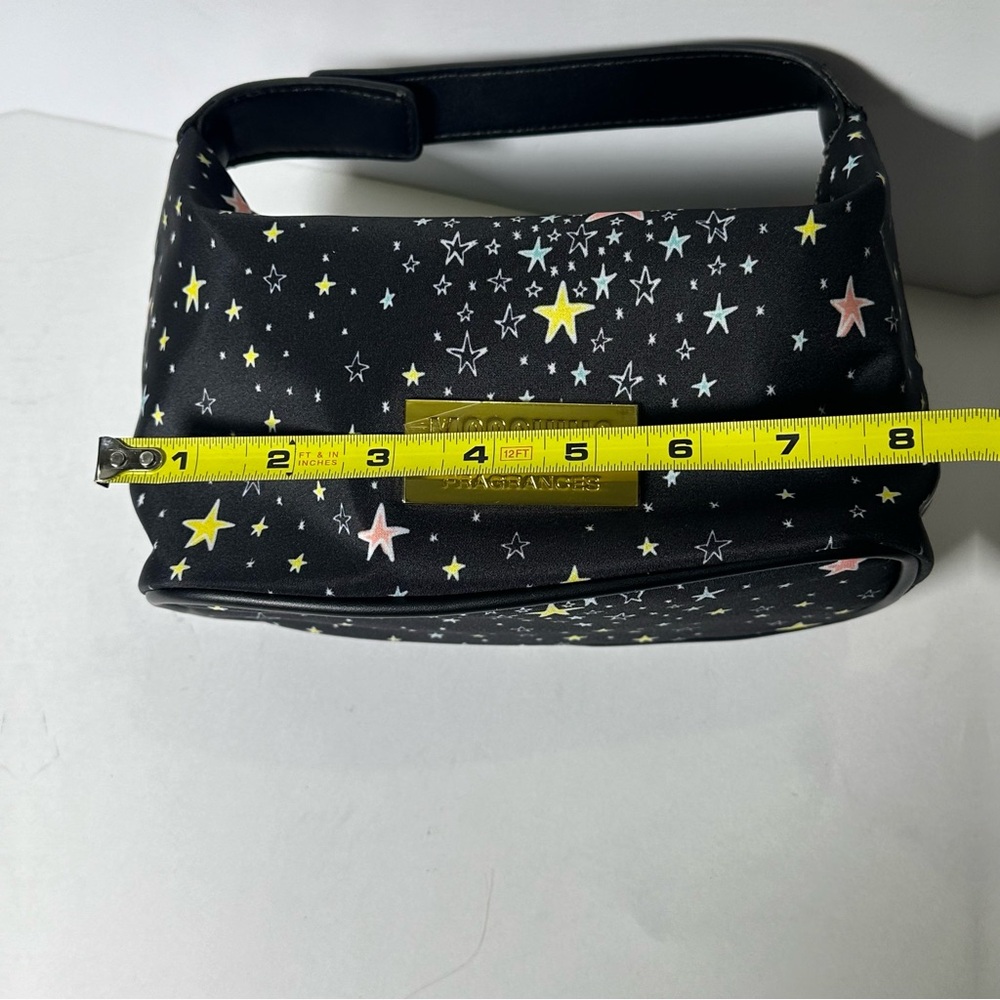 MOSCHINO Bag Pouch Makeup Train Case Clutch Travel Cosmetics Purse NEW - Picture 8 of 11